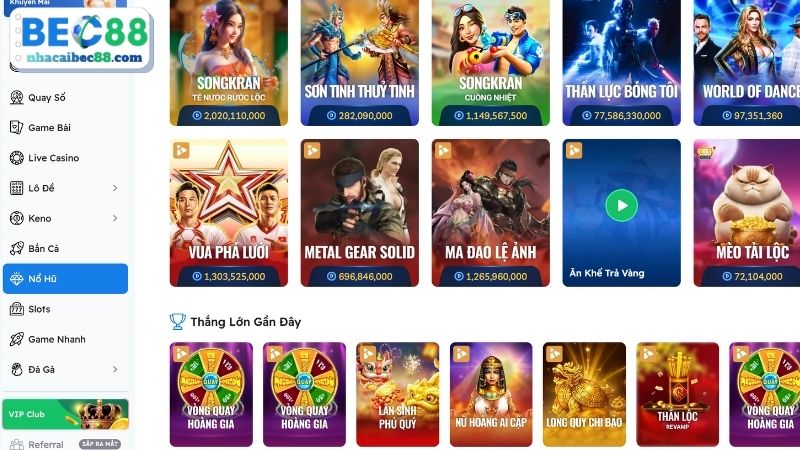 Nổ Hũ BEC88 - Bỏ Túi Mẹo Hay Quay Ngay Jackpot Bạc Tỷ Kinh nghiệm quay hũ ăn chắc mặc bền