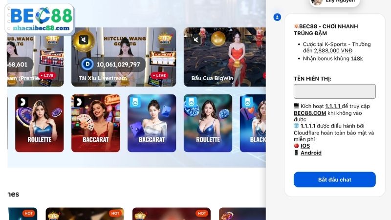Lưu ý cho người chơi khi thực hiện KYC BEC88