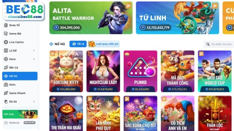 Nổ Hũ BEC88 - Bỏ Túi Mẹo Hay Quay Ngay Jackpot Bạc Tỷ Tìm hiểu đôi nét về game Nổ hũ BEC88